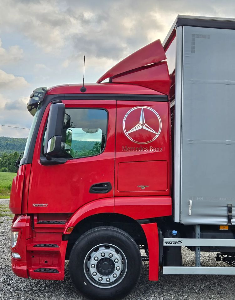 شاحنة ذات ستائر جانبية Mercedes-Benz ACTROS 1830/1827/1832/FIRANKA/WINDA/18 EUROPALET/AUTOMAT/Z NIEMIEC/2017/DUŻA ŁADOWNOŚĆ: صورة 11