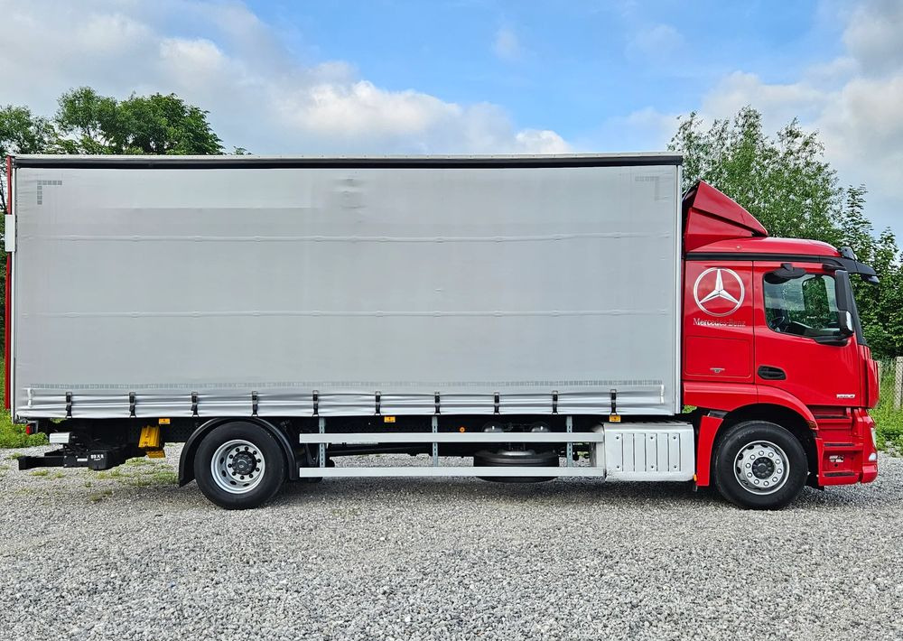 شاحنة ذات ستائر جانبية Mercedes-Benz ACTROS 1830/1827/1832/FIRANKA/WINDA/18 EUROPALET/AUTOMAT/Z NIEMIEC/2017/DUŻA ŁADOWNOŚĆ: صورة 14