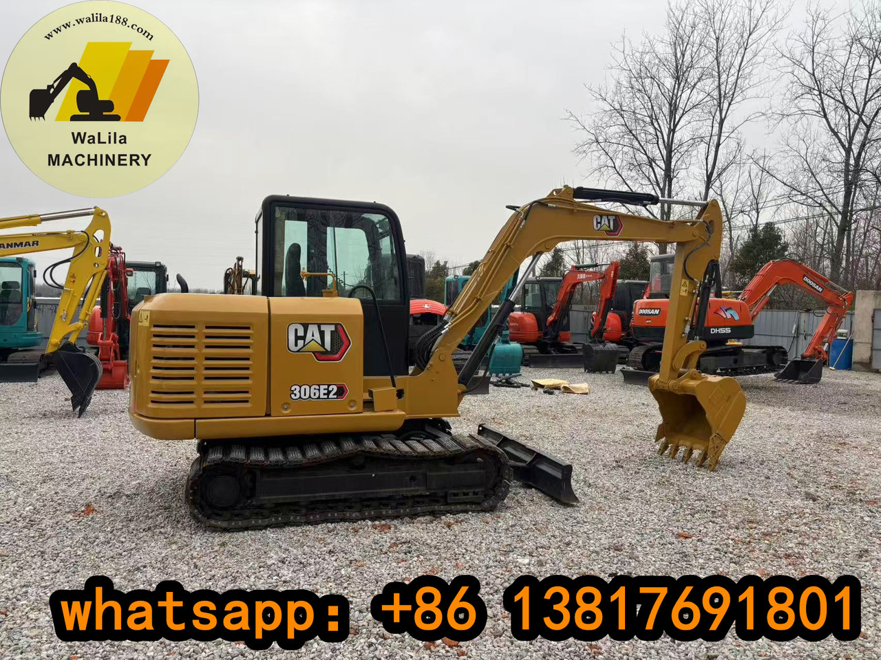 CAT 306E2 Caterpillar 306E excavator imported from Japan - حفار صغير: صورة 1 CAT 306E2 Caterpillar 306E excavator imported from Japan - حفار صغير: صورة 1