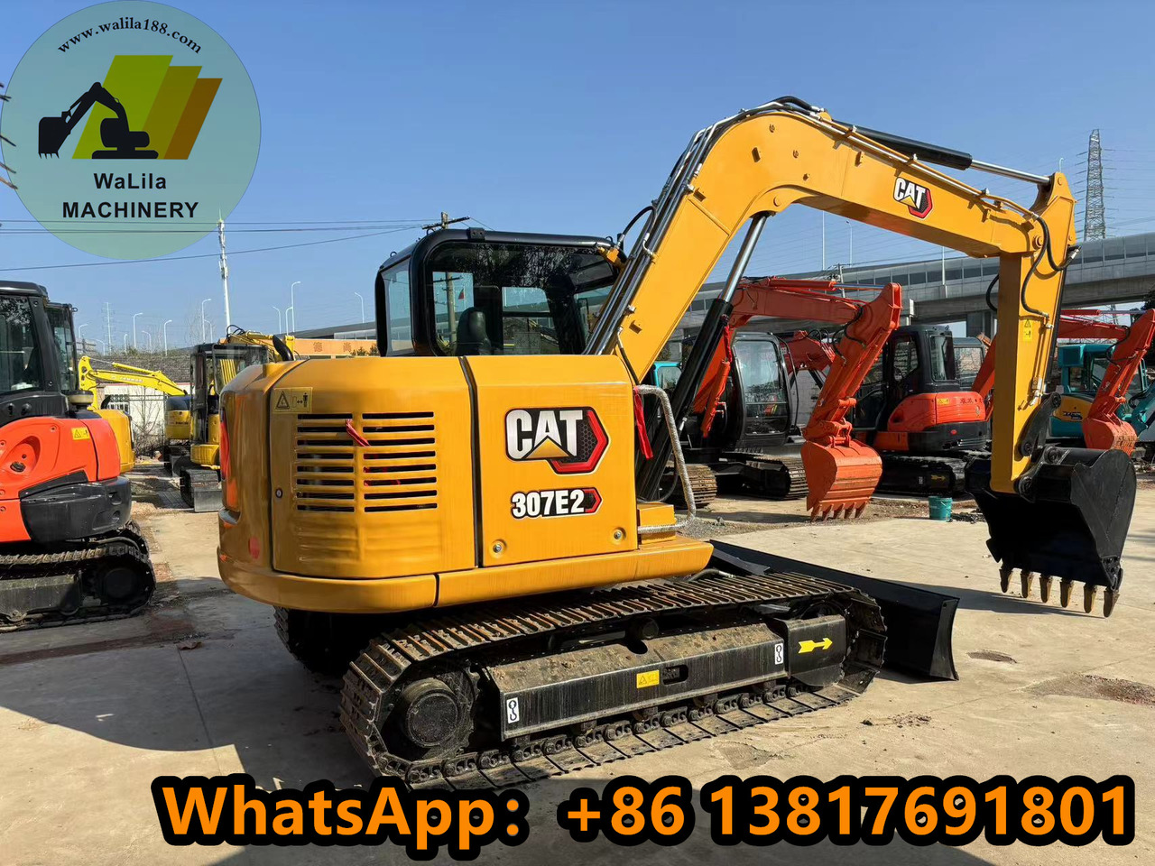 CAT 307E Caterpillar 307E2 - حفار صغير: صورة 1 CAT 307E Caterpillar 307E2 - حفار صغير: صورة 1