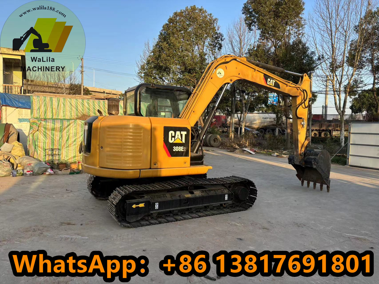 CAT 308 E 2 CR CAT308E2 CAT308E - حفار صغير: صورة 1 CAT 308 E 2 CR CAT308E2 CAT308E - حفار صغير: صورة 1