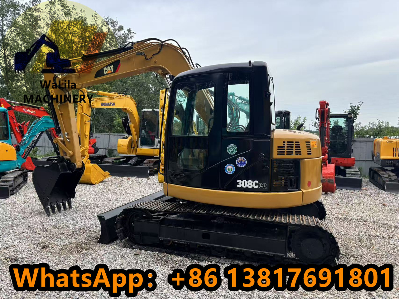 CAT CAT 308CCR - حفار صغير: صورة 1 CAT CAT 308CCR - حفار صغير: صورة 1