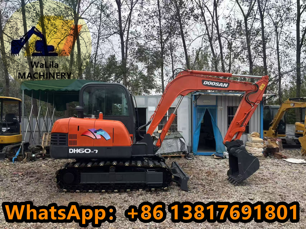 DOOSAN DH60-7 - حفار صغير: صورة 1 DOOSAN DH60-7 - حفار صغير: صورة 1