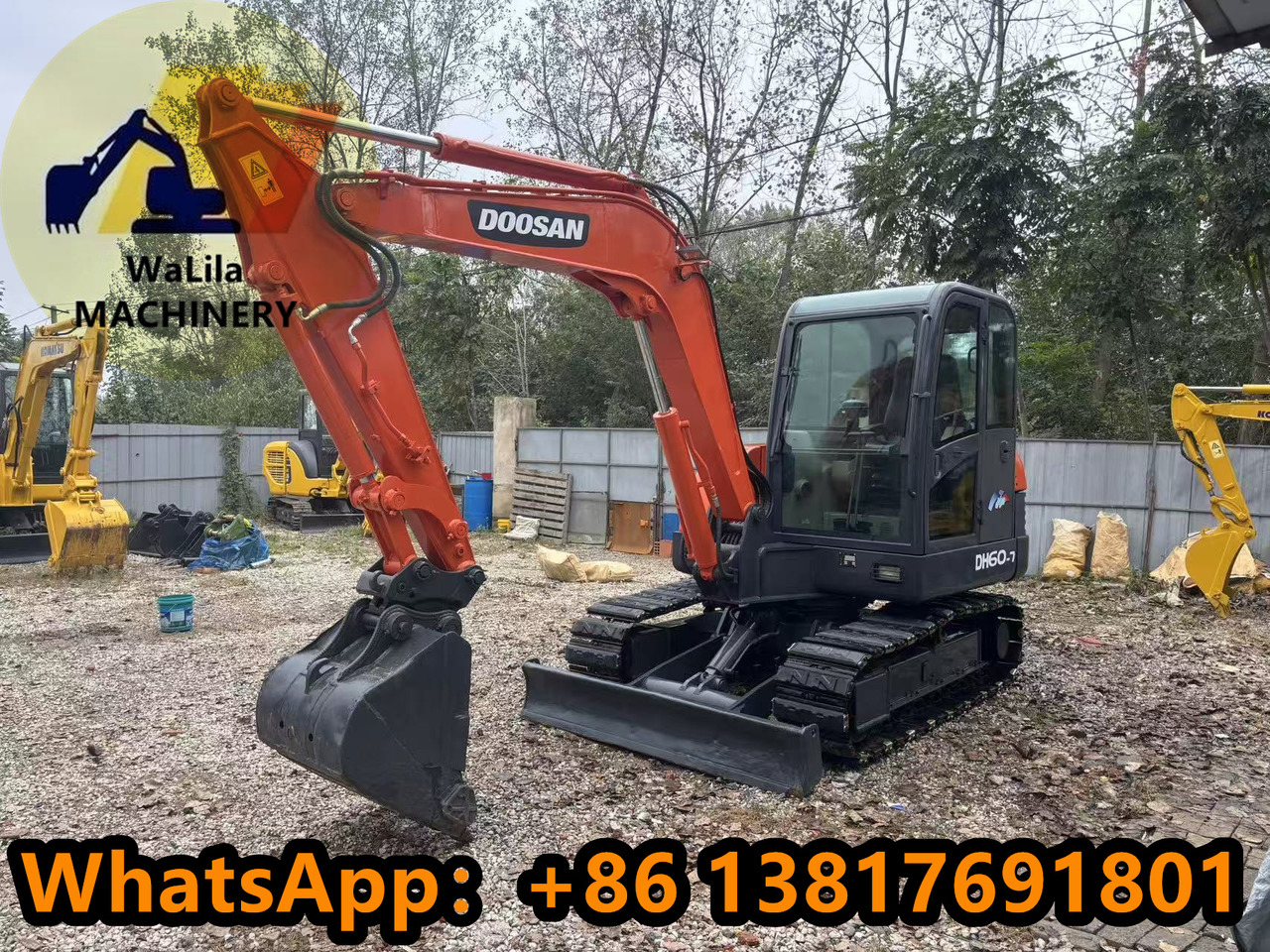 DOOSAN DH60-7 - حفار صغير: صورة 5 DOOSAN DH60-7 - حفار صغير: صورة 5