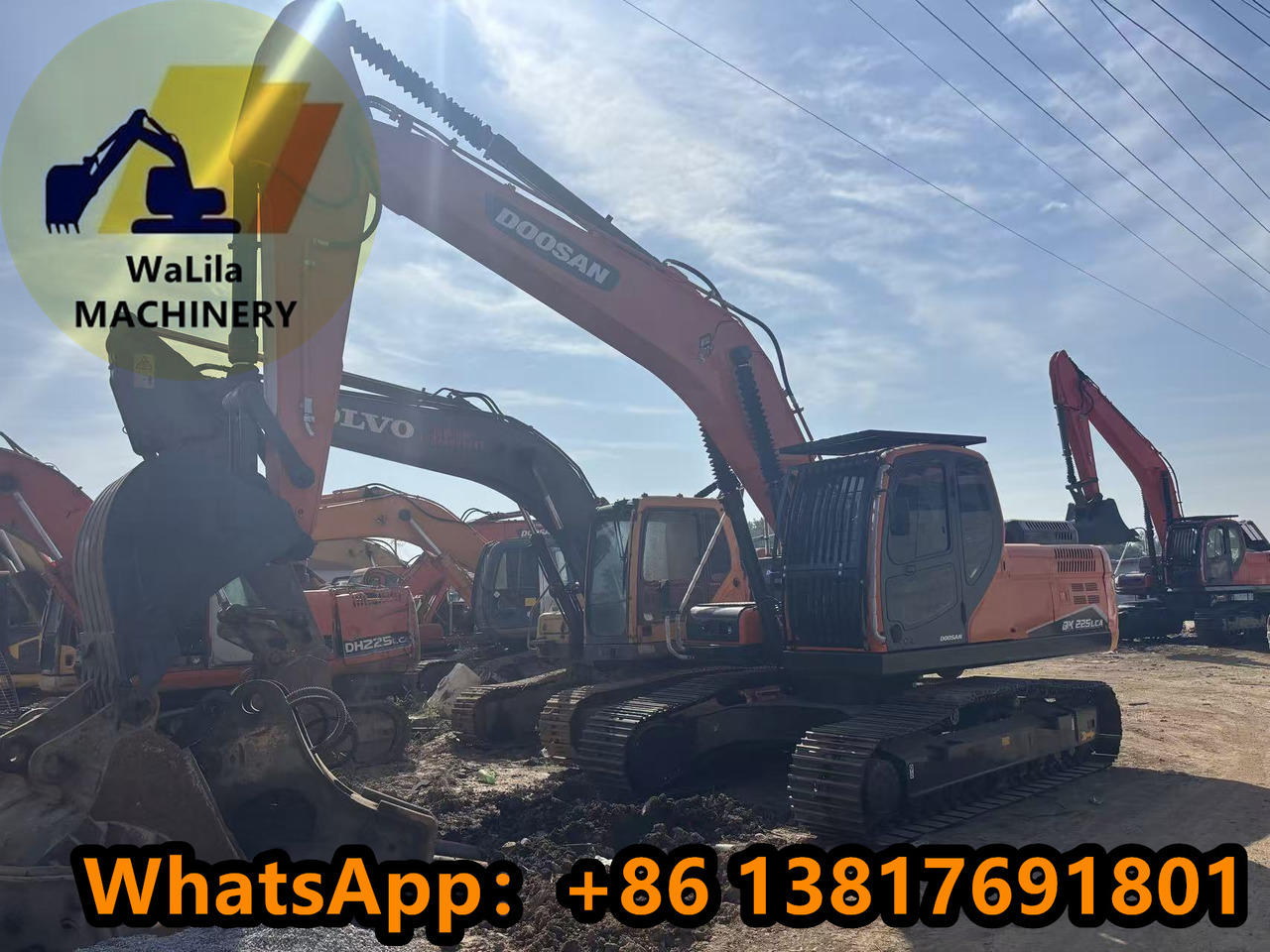 DOOSAN DX225LCA - حفار زاحف: صورة 2 DOOSAN DX225LCA - حفار زاحف: صورة 2