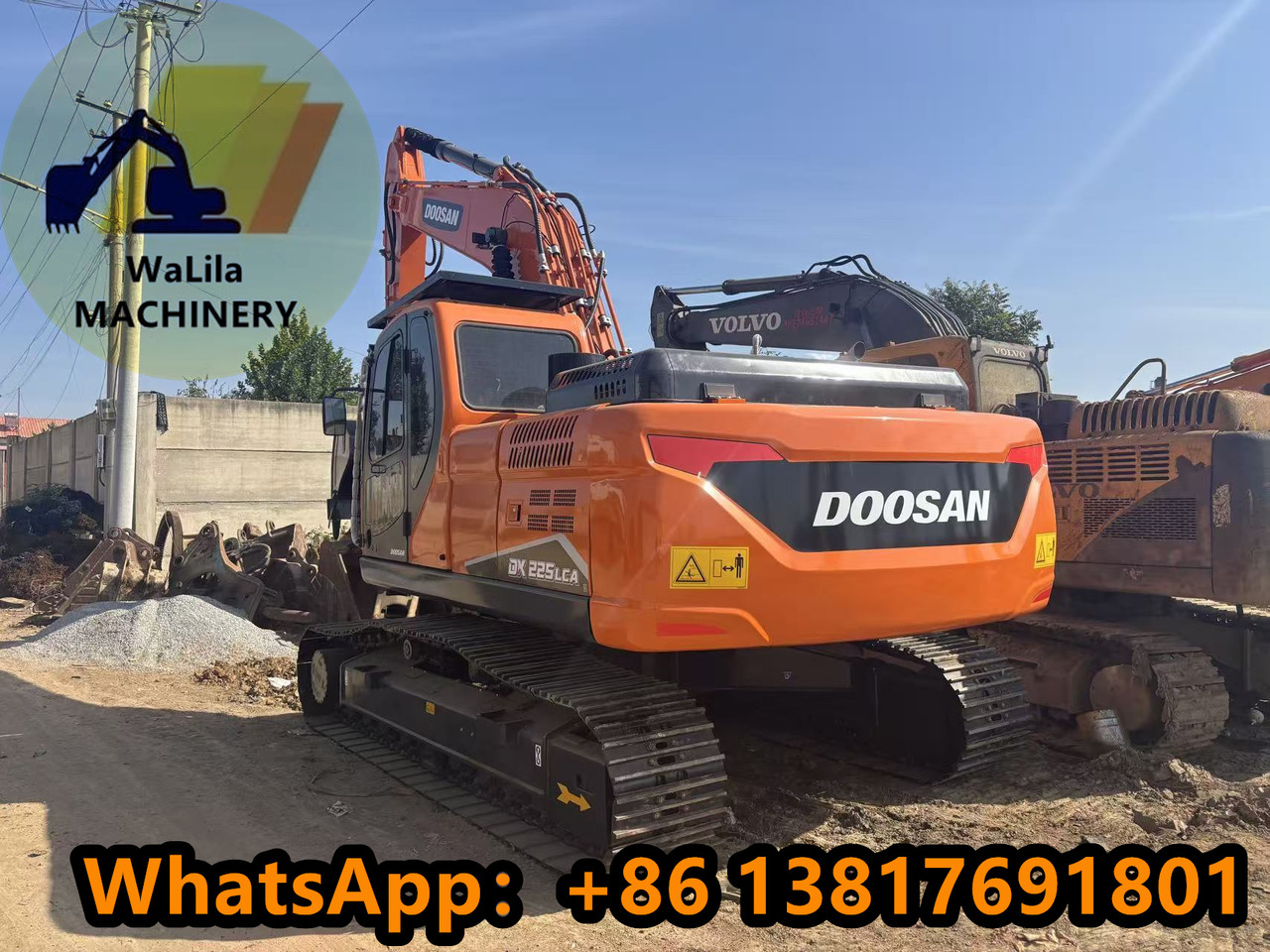DOOSAN DX225LCA - حفار زاحف: صورة 1 DOOSAN DX225LCA - حفار زاحف: صورة 1
