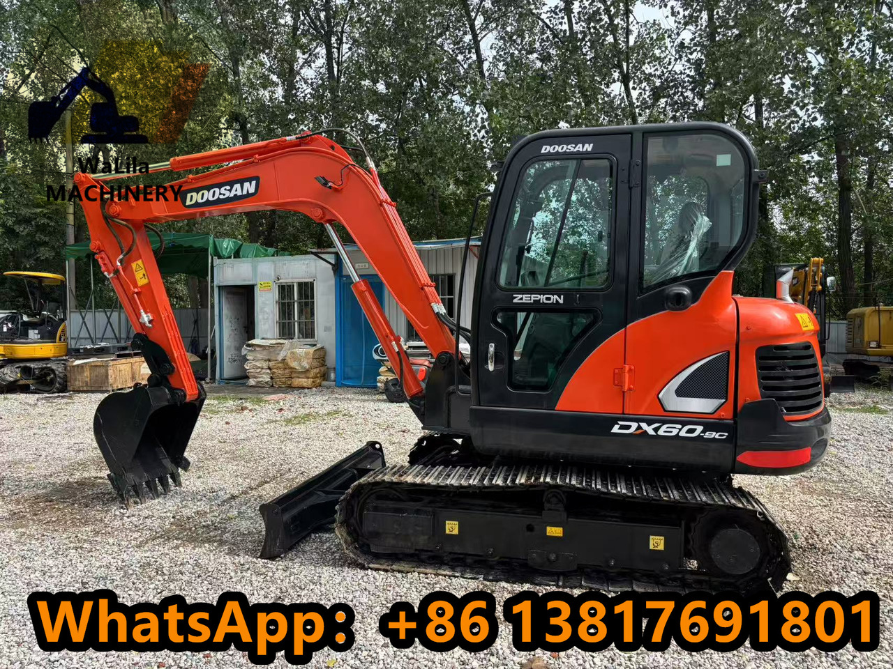 DOOSAN DX60-9 - حفار صغير: صورة 4 DOOSAN DX60-9 - حفار صغير: صورة 4
