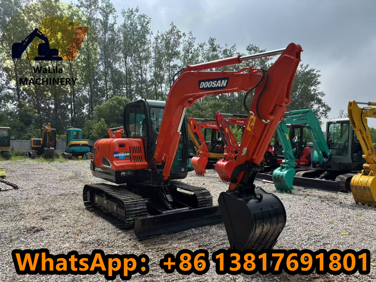 DOOSAN DX60-9 - حفار صغير: صورة 2 DOOSAN DX60-9 - حفار صغير: صورة 2