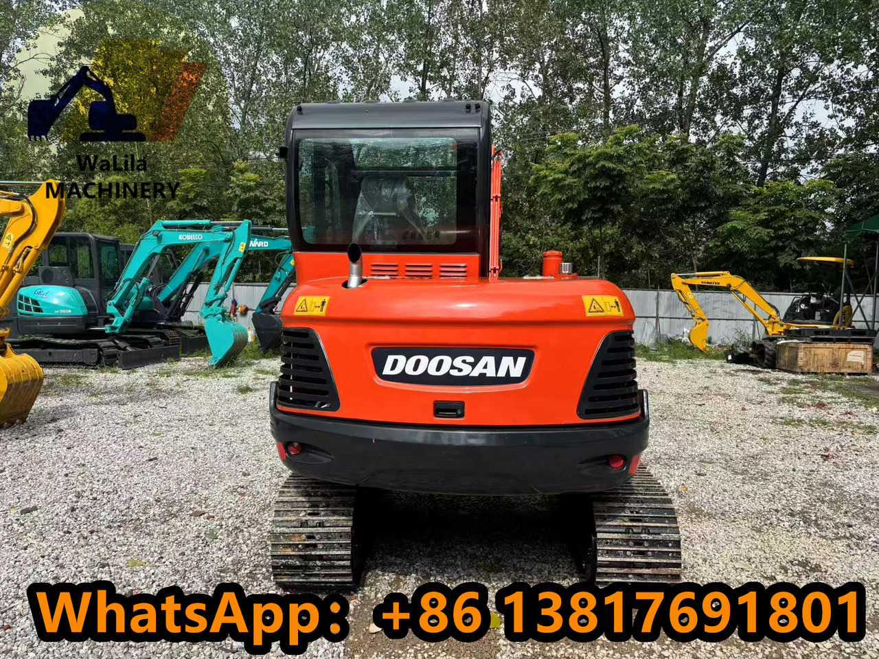 DOOSAN DX60-9 - حفار صغير: صورة 3 DOOSAN DX60-9 - حفار صغير: صورة 3