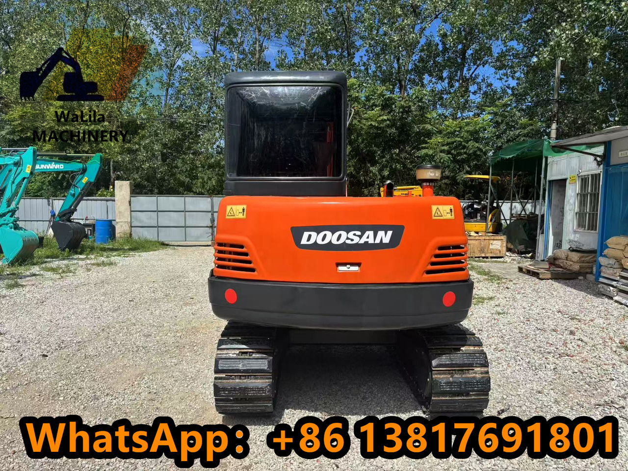 Doosan DH 55-7 DH55 (Good) - حفار صغير: صورة 3 Doosan DH 55-7 DH55 (Good) - حفار صغير: صورة 3