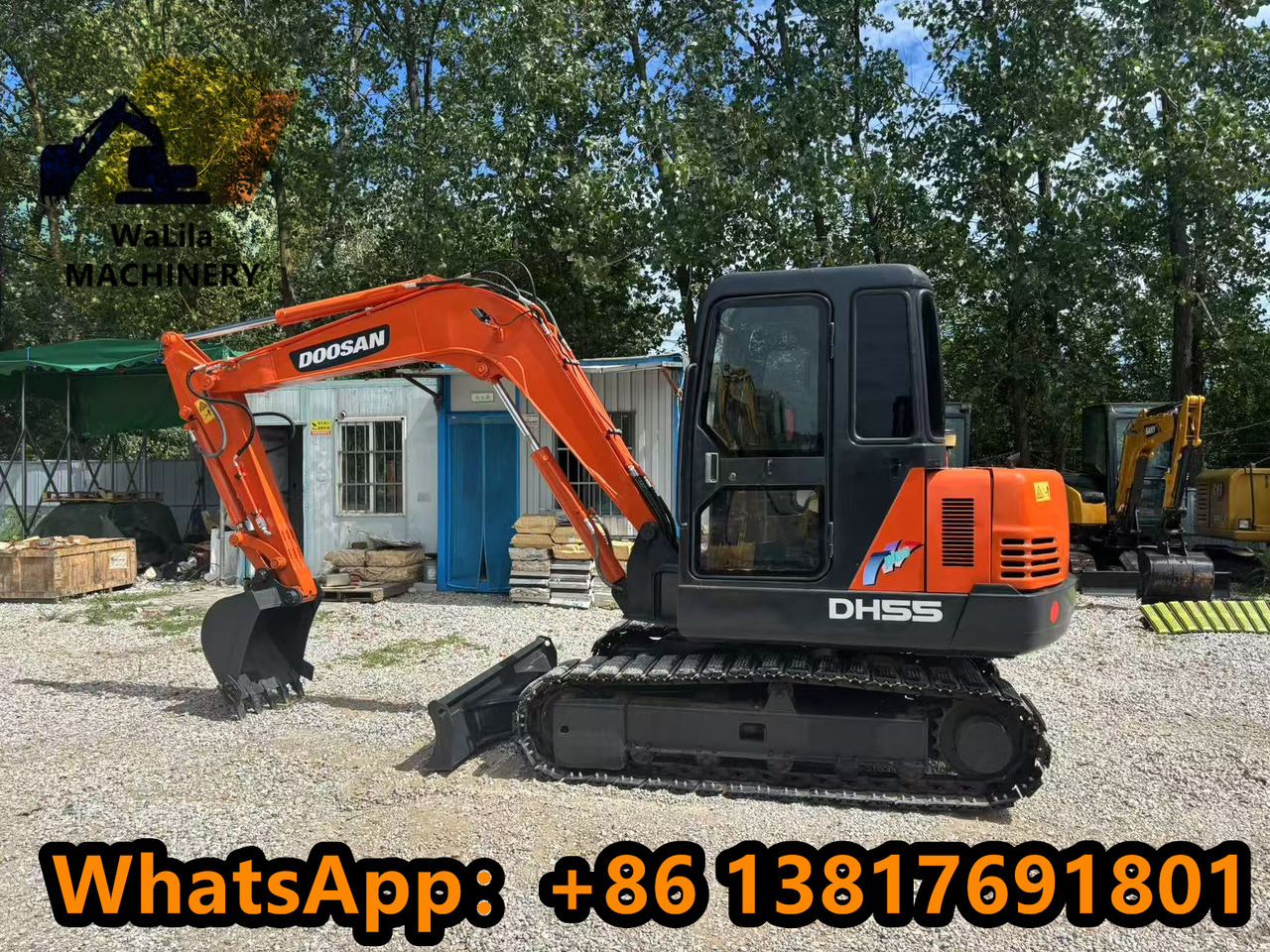 Doosan DH 55-7 DH55 (Good) - حفار صغير: صورة 1 Doosan DH 55-7 DH55 (Good) - حفار صغير: صورة 1