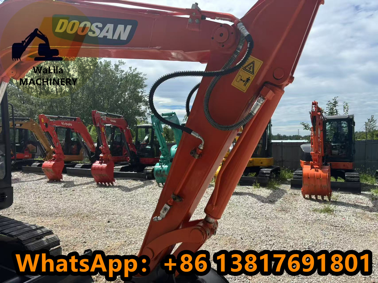 Doosan DH 55-7 DH55 (Good) - حفار صغير: صورة 5 Doosan DH 55-7 DH55 (Good) - حفار صغير: صورة 5