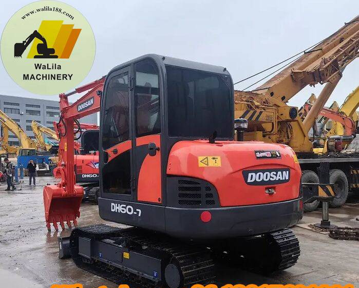 Doosan DH 60-7 - حفار صغير: صورة 4 Doosan DH 60-7 - حفار صغير: صورة 4