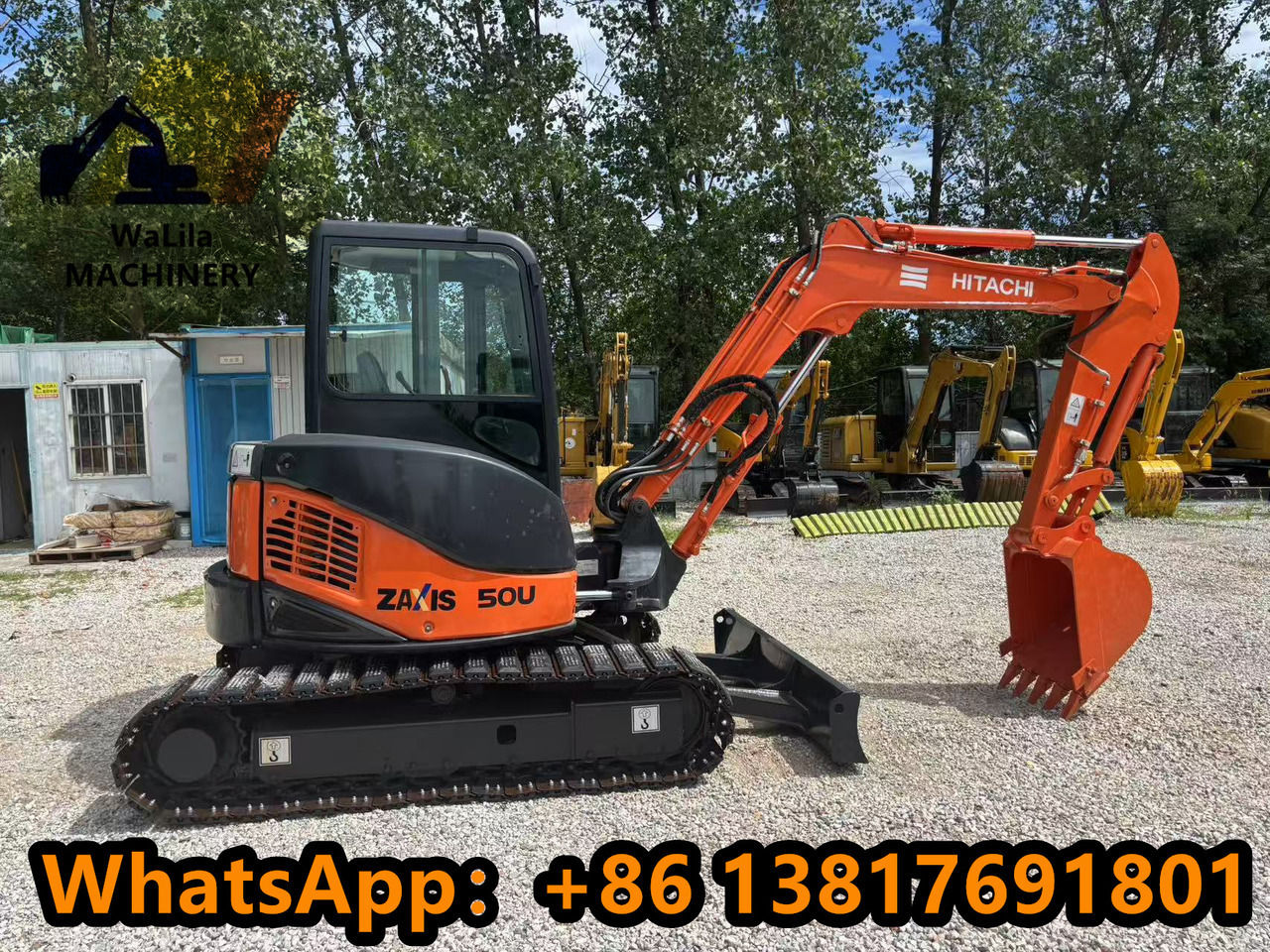 HITACHI ZX50 - حفار صغير: صورة 1 HITACHI ZX50 - حفار صغير: صورة 1