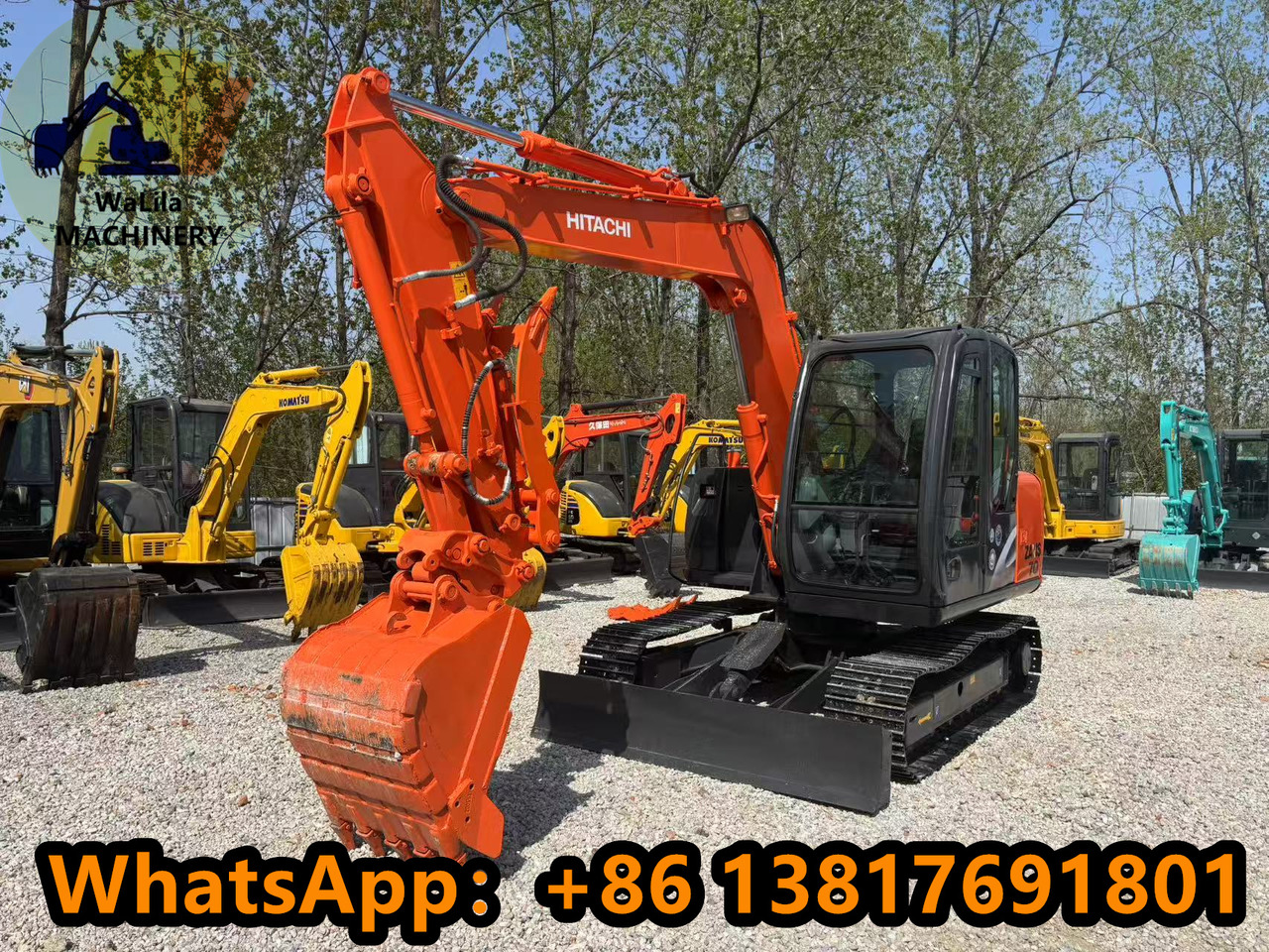 HITACHI ZX70 - حفار صغير: صورة 3 HITACHI ZX70 - حفار صغير: صورة 3