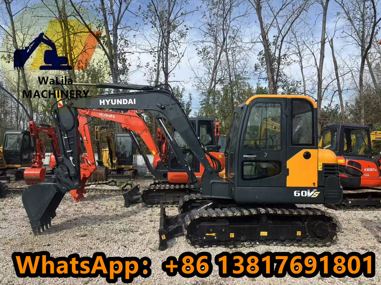 HYUNDAI R60-9VS - حفار صغير: صورة 1 HYUNDAI R60-9VS - حفار صغير: صورة 1