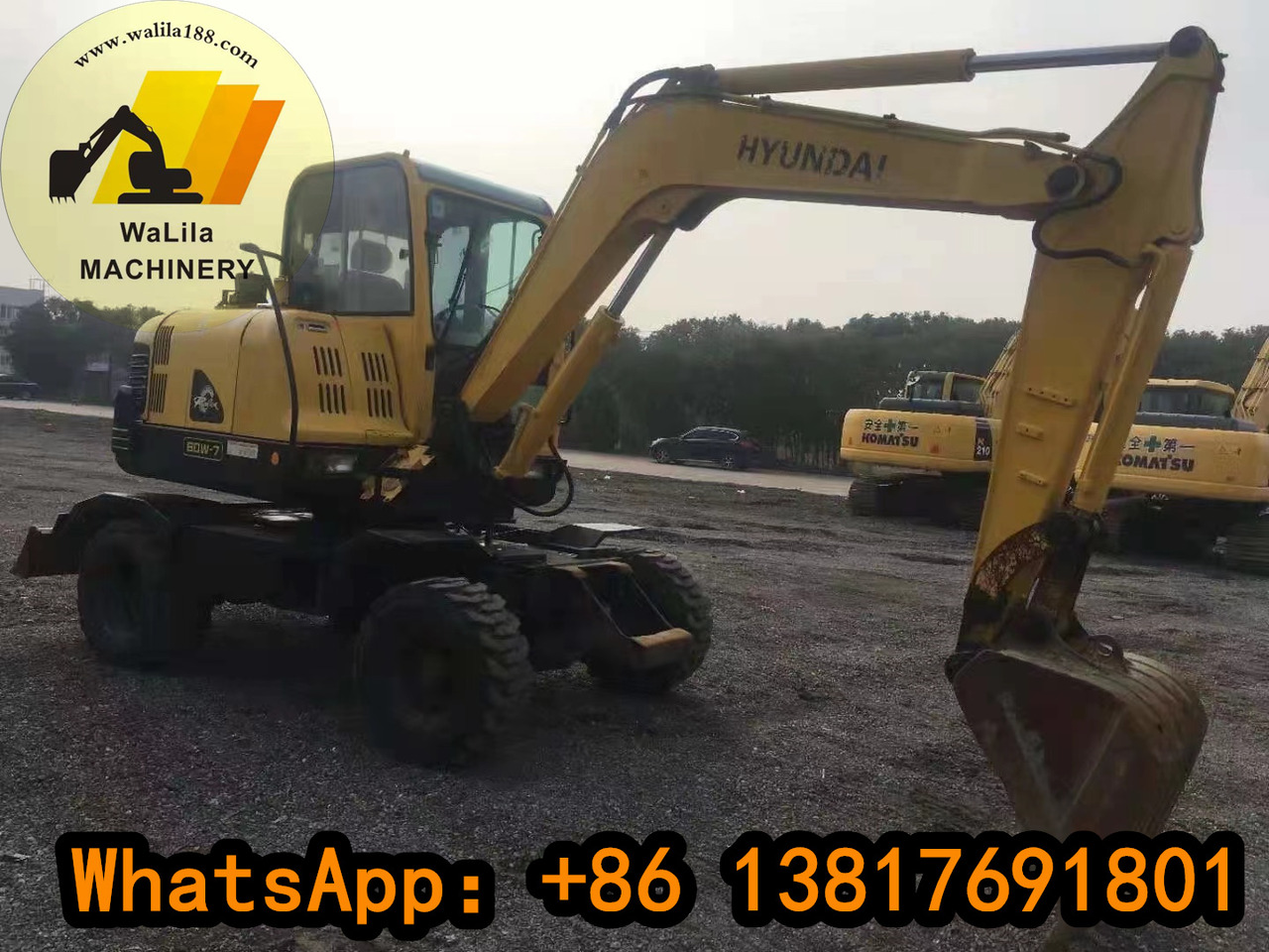 حفار صغير HYUNDAI R60W: صورة 6