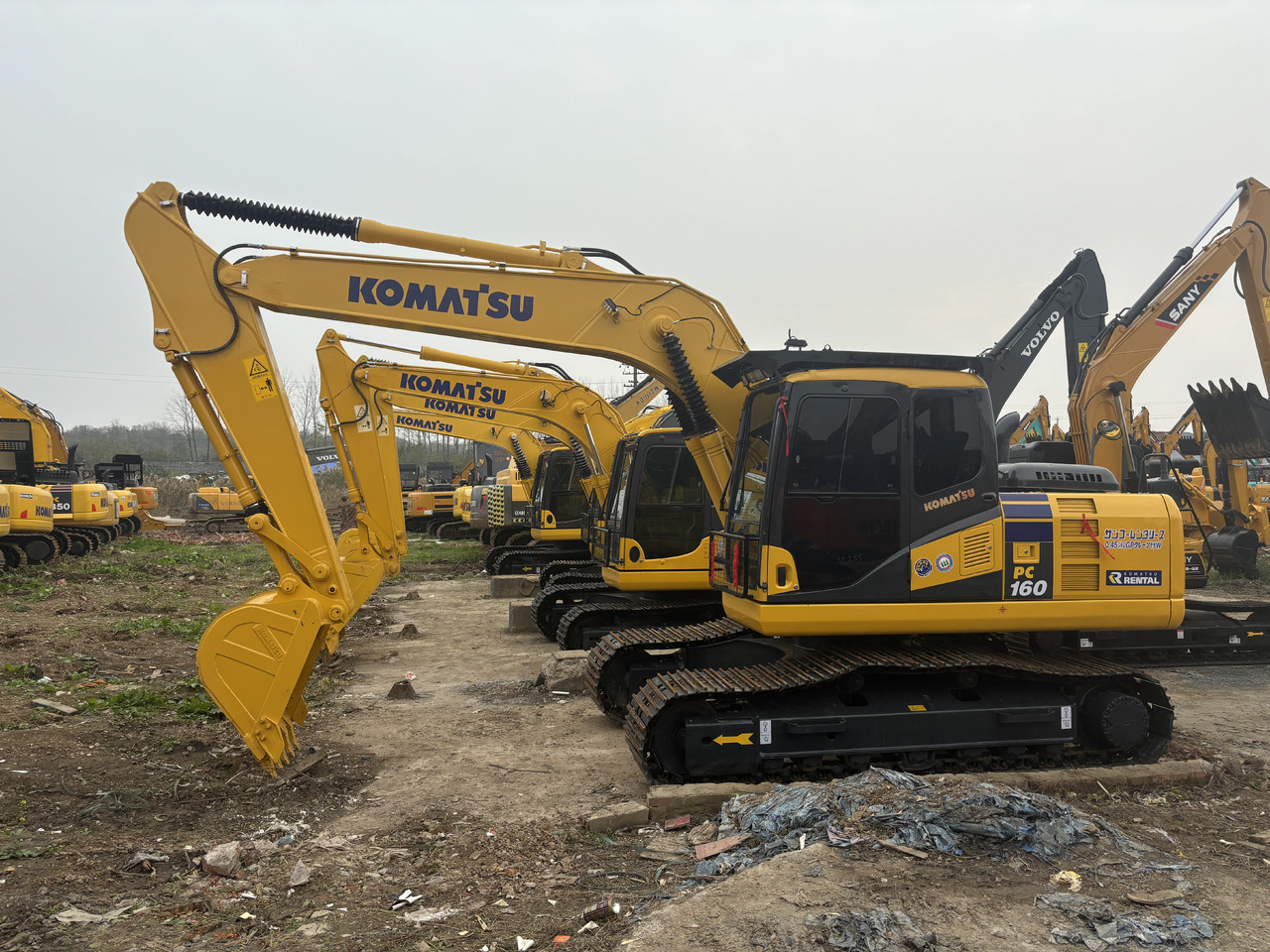 KOMATSU PC160 - حفار زاحف: صورة 5 KOMATSU PC160 - حفار زاحف: صورة 5