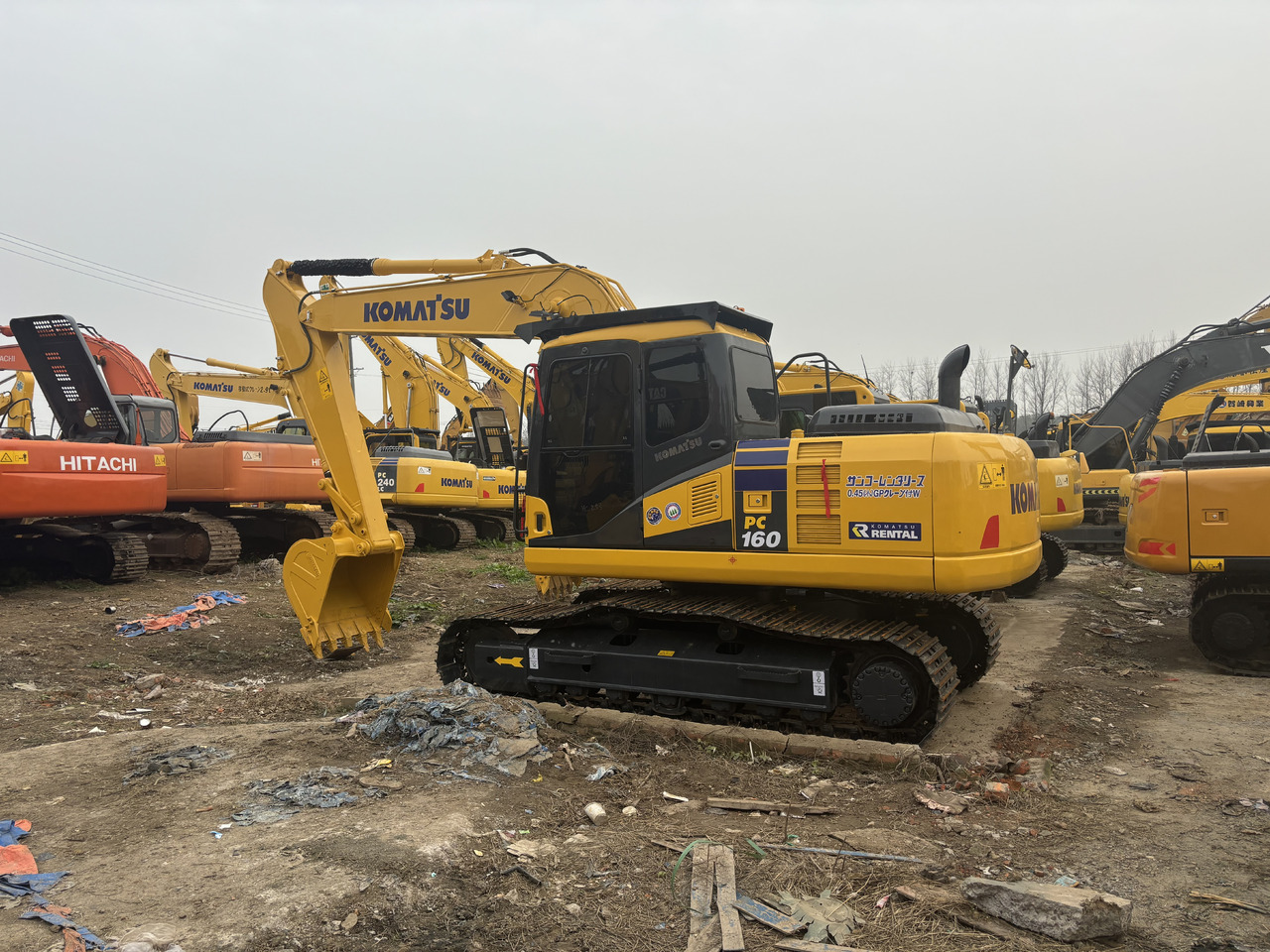 KOMATSU PC160 - حفار زاحف: صورة 2 KOMATSU PC160 - حفار زاحف: صورة 2