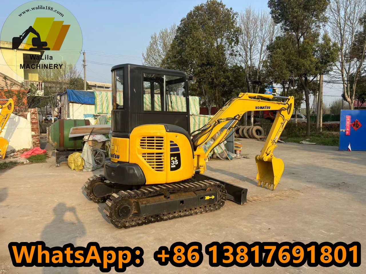 KOMATSU PC35MR - حفار صغير: صورة 3 KOMATSU PC35MR - حفار صغير: صورة 3