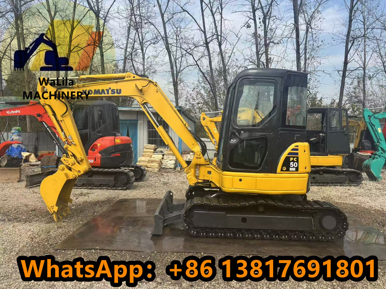 KOMATSU PC50MR-3 - حفار صغير: صورة 1 KOMATSU PC50MR-3 - حفار صغير: صورة 1