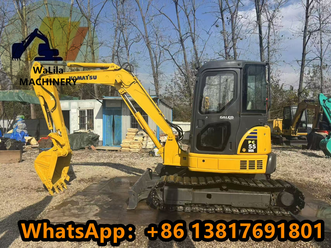 KOMATSU PC55MR-3 - حفار صغير: صورة 3 KOMATSU PC55MR-3 - حفار صغير: صورة 3
