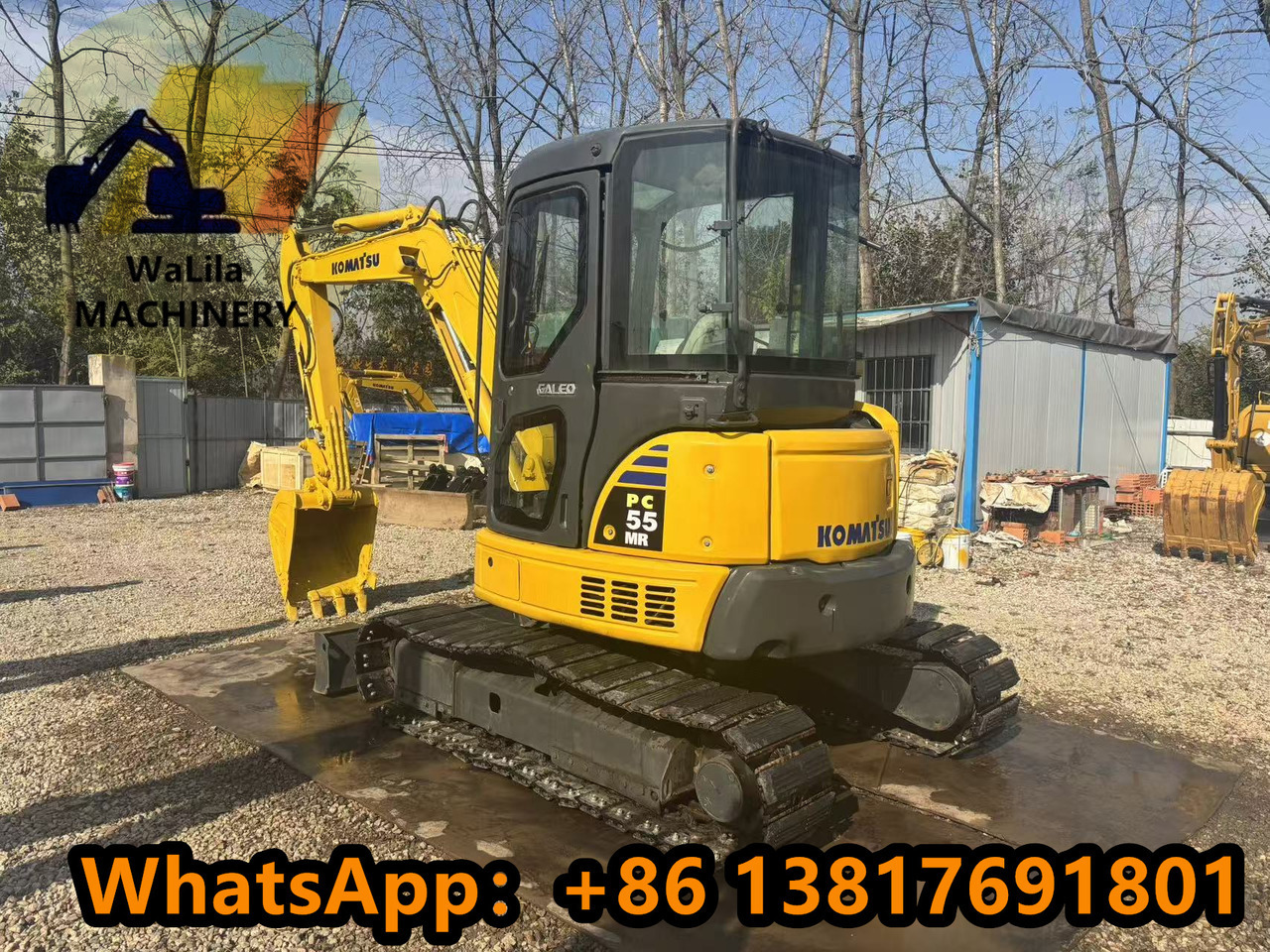 KOMATSU PC55MR-3 - حفار صغير: صورة 4 KOMATSU PC55MR-3 - حفار صغير: صورة 4