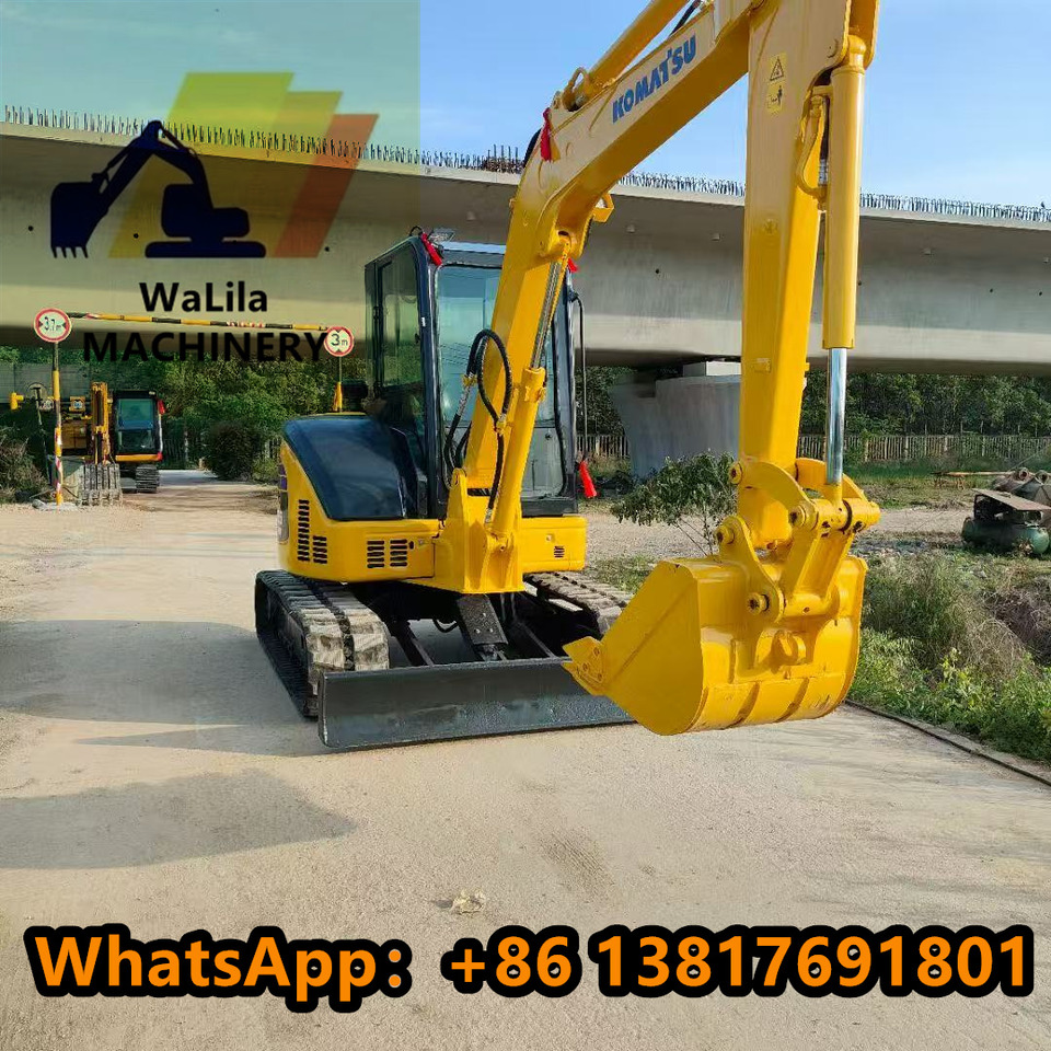KOMATSU PC55 - حفار صغير: صورة 1 KOMATSU PC55 - حفار صغير: صورة 1