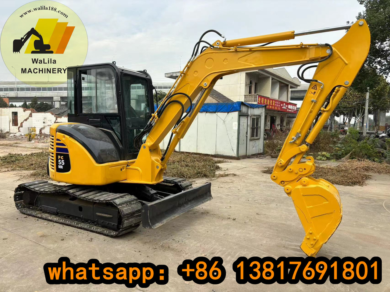 KOMATSU PC55 - آلات الإنشاء: صورة 4 KOMATSU PC55 - آلات الإنشاء: صورة 4