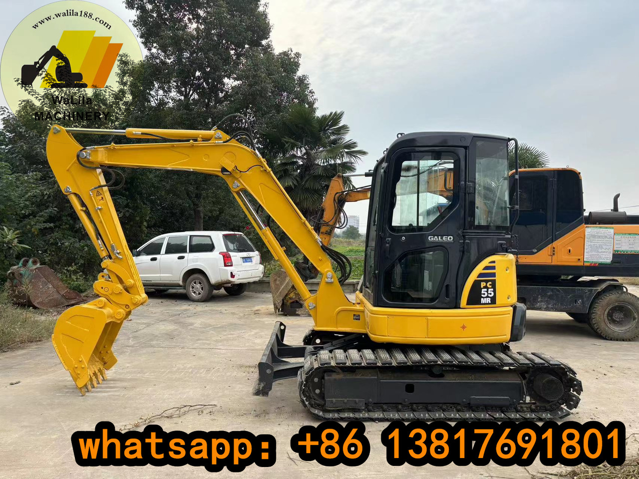 KOMATSU PC55 - آلات الإنشاء: صورة 1 KOMATSU PC55 - آلات الإنشاء: صورة 1