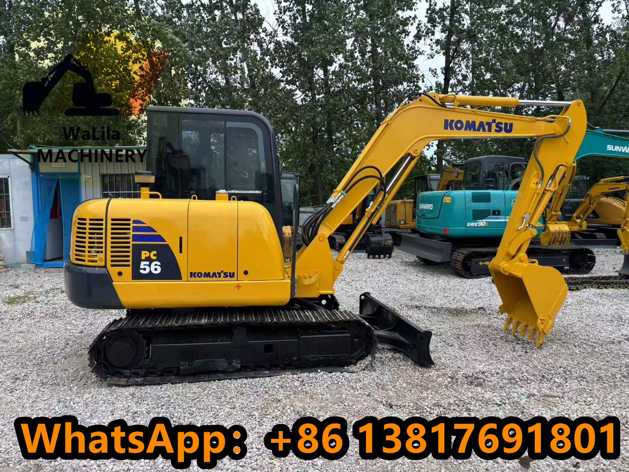 KOMATSU PC56 - حفار صغير: صورة 5 KOMATSU PC56 - حفار صغير: صورة 5