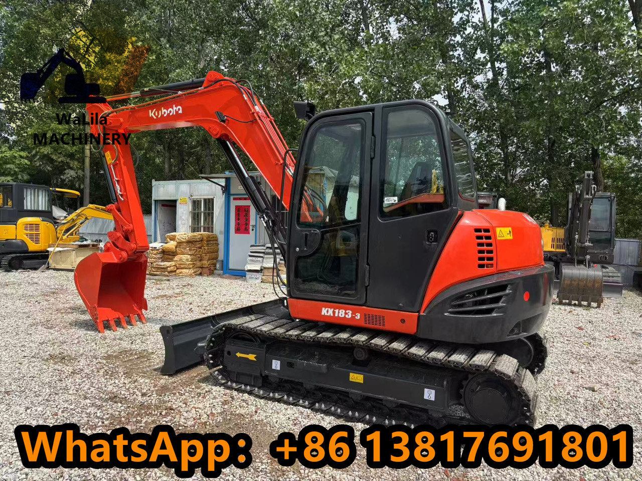 KUBOTA KX183-5 - حفار صغير: صورة 1 KUBOTA KX183-5 - حفار صغير: صورة 1