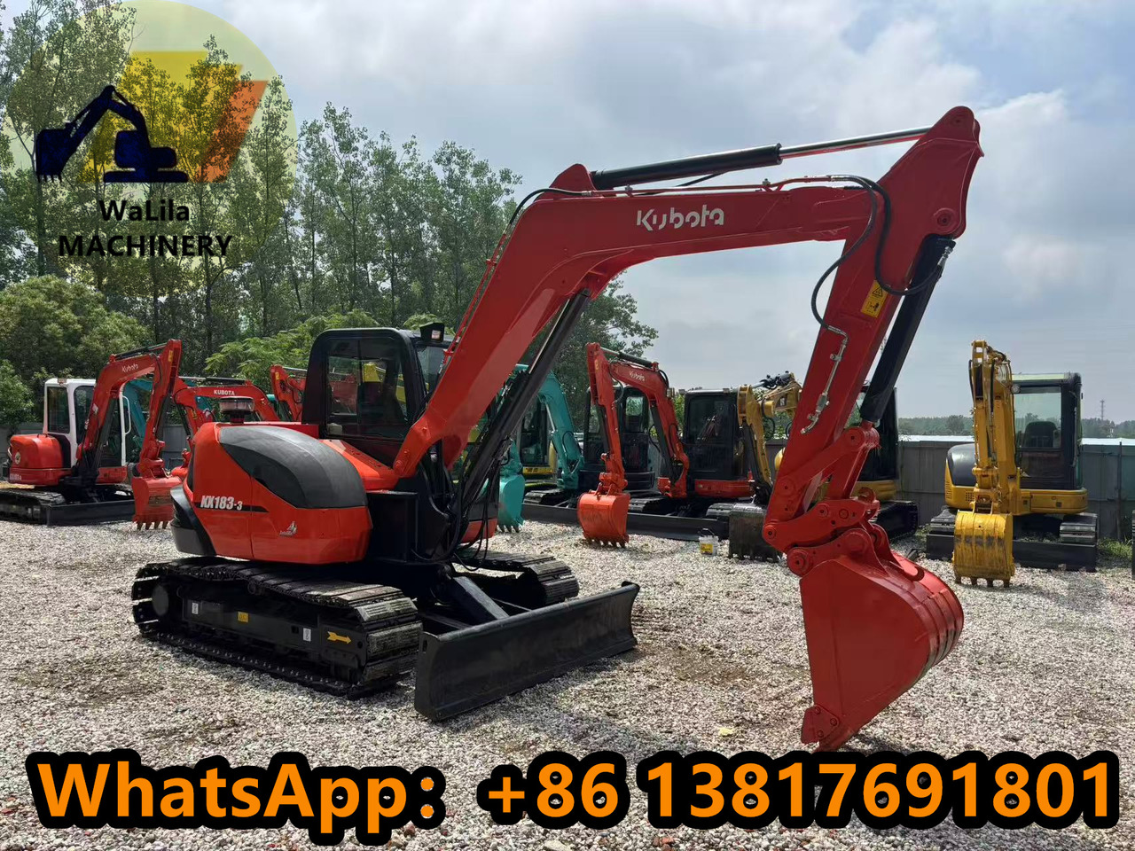 حفار صغير KUBOTA KX183: صورة 10