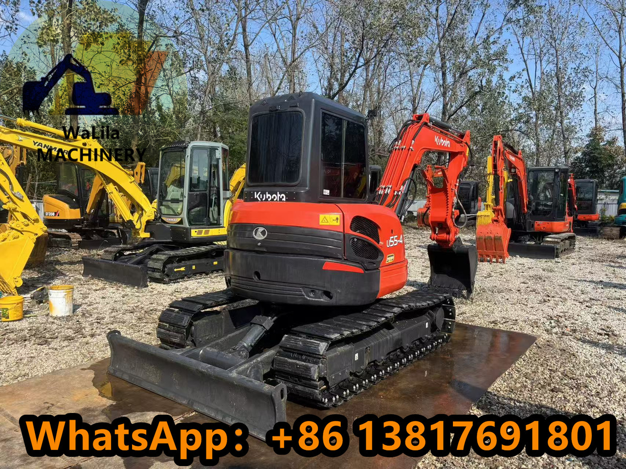 KUBOTA U55-4 - حفار صغير: صورة 5 KUBOTA U55-4 - حفار صغير: صورة 5