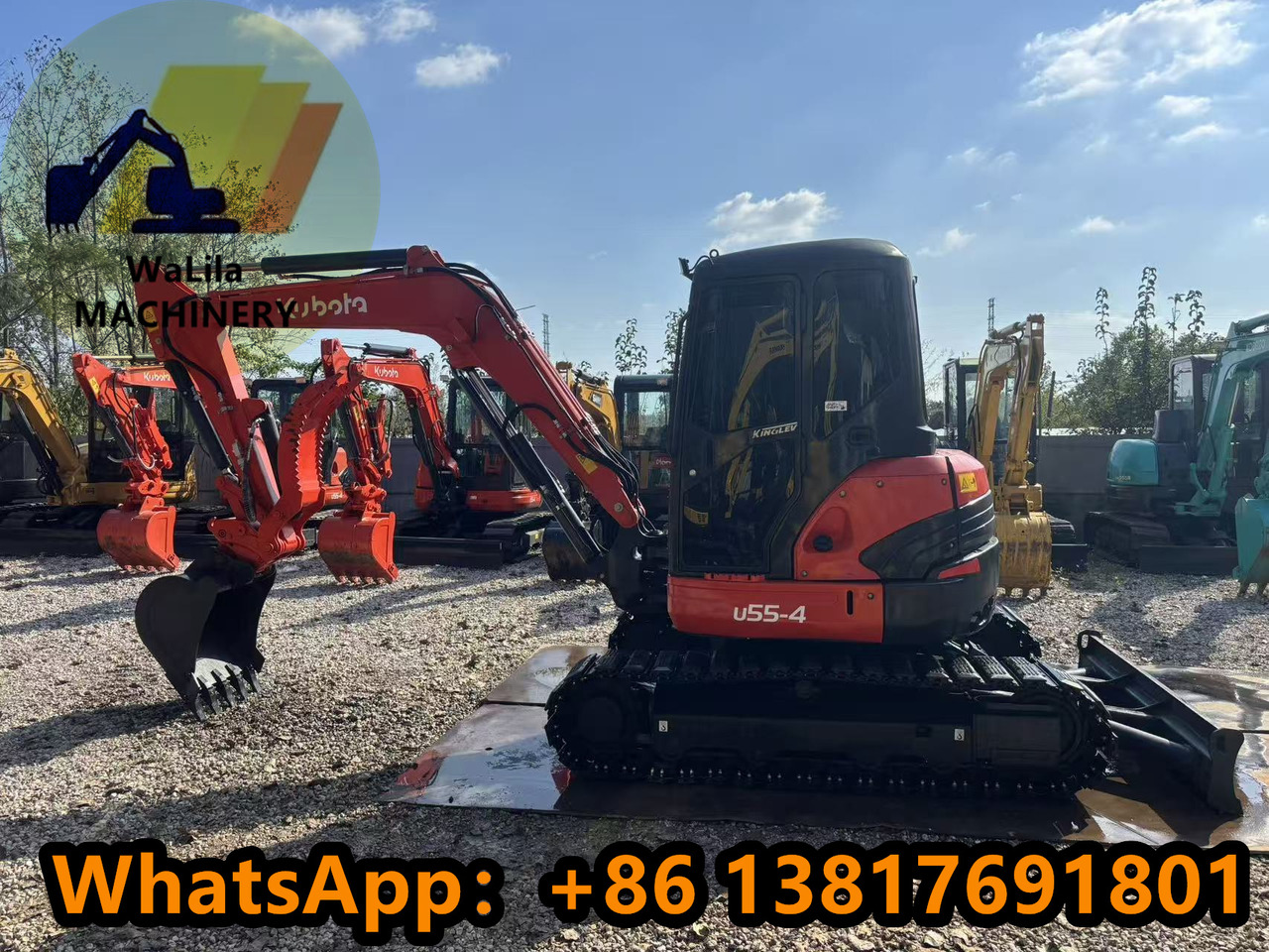 KUBOTA U55-4 - حفار صغير: صورة 4 KUBOTA U55-4 - حفار صغير: صورة 4