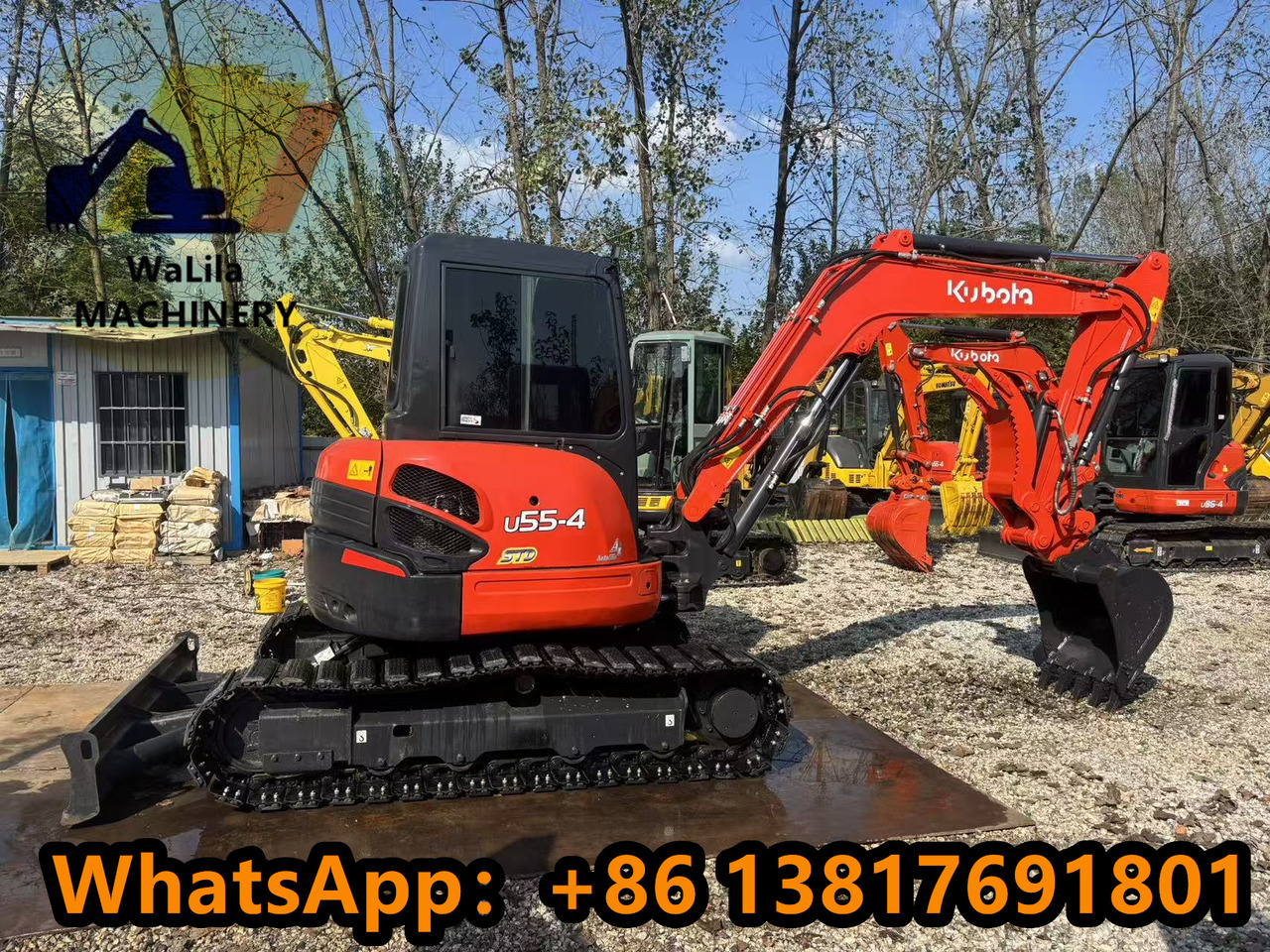 KUBOTA U55-4 - حفار صغير: صورة 1 KUBOTA U55-4 - حفار صغير: صورة 1
