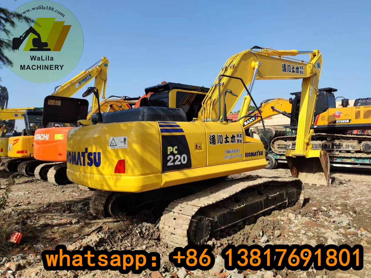 Komatsu PC 220-8 Japan imported Komatsu 22-ton medium excavator - حفار زاحف: صورة 5 Komatsu PC 220-8 Japan imported Komatsu 22-ton medium excavator - حفار زاحف: صورة 5