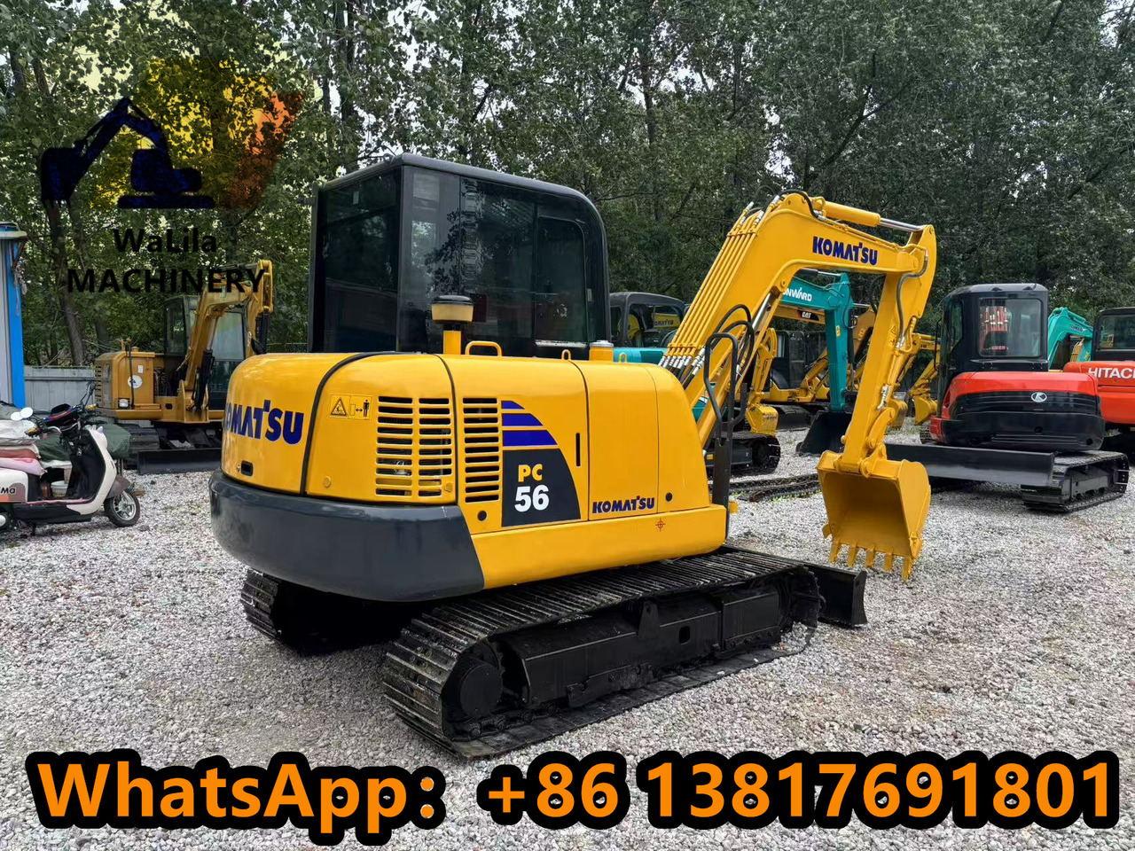 Komatsu PC 56-7 PC56-7 - حفار صغير: صورة 5 Komatsu PC 56-7 PC56-7 - حفار صغير: صورة 5