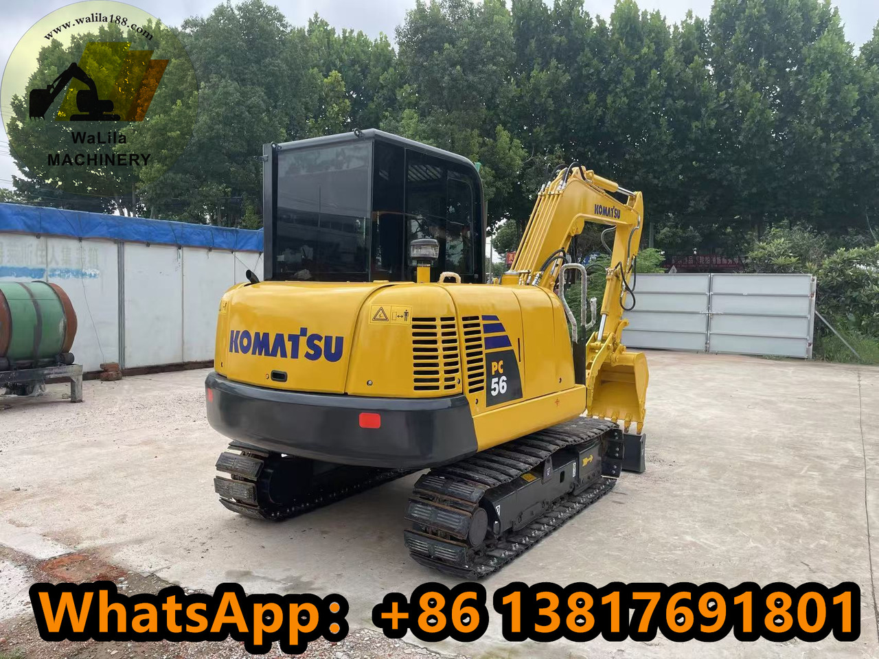 Komatsu PC 56-7 PC56-7 - حفار صغير: صورة 2 Komatsu PC 56-7 PC56-7 - حفار صغير: صورة 2