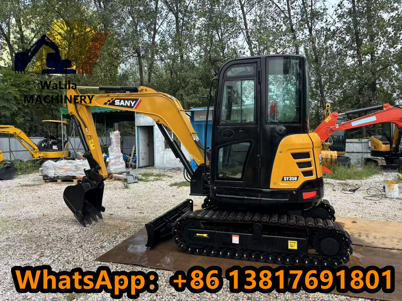SANY SY35U - حفار صغير: صورة 1 SANY SY35U - حفار صغير: صورة 1