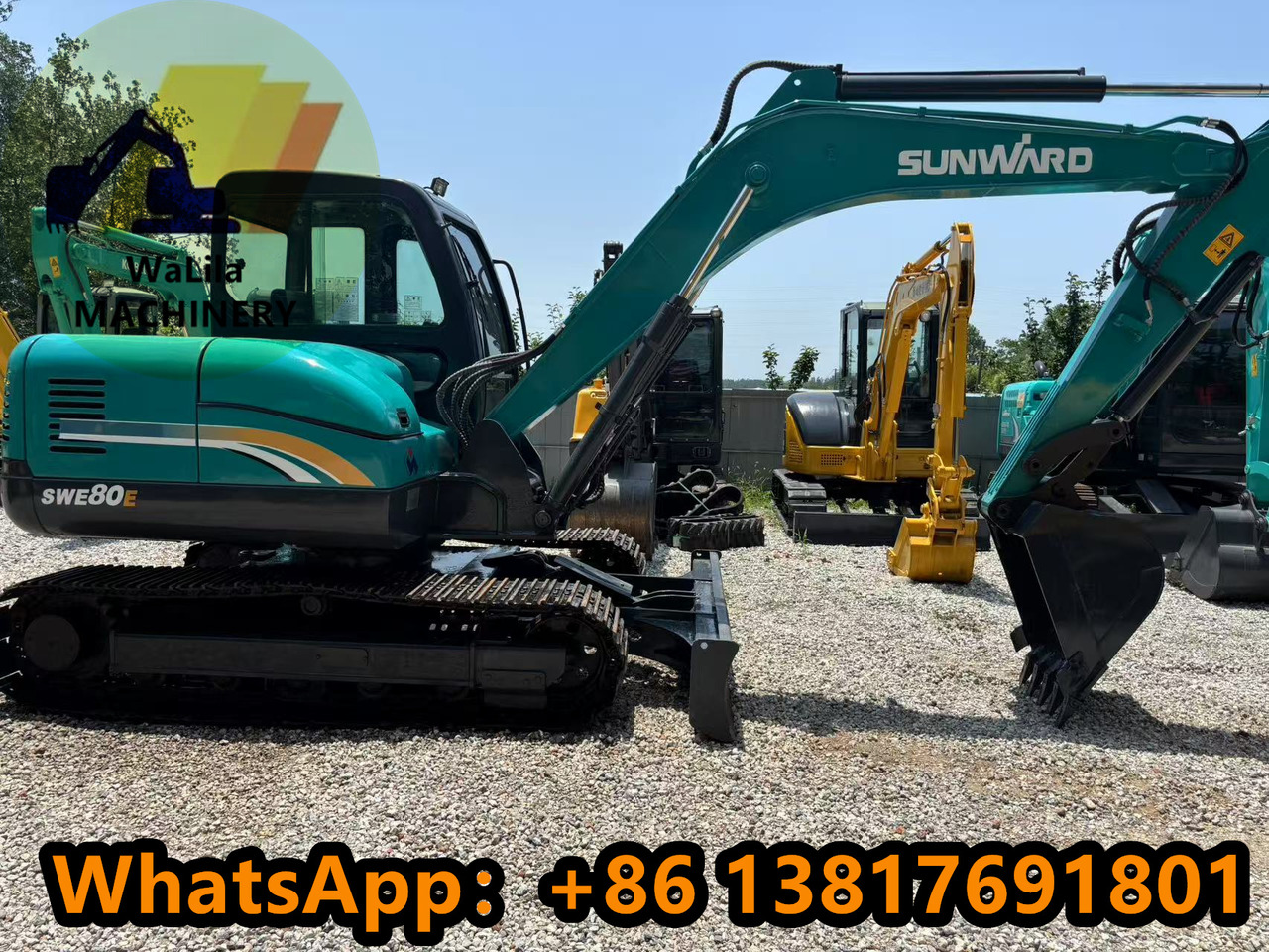 SUNWARD SWE 80 - حفار صغير: صورة 4 SUNWARD SWE 80 - حفار صغير: صورة 4