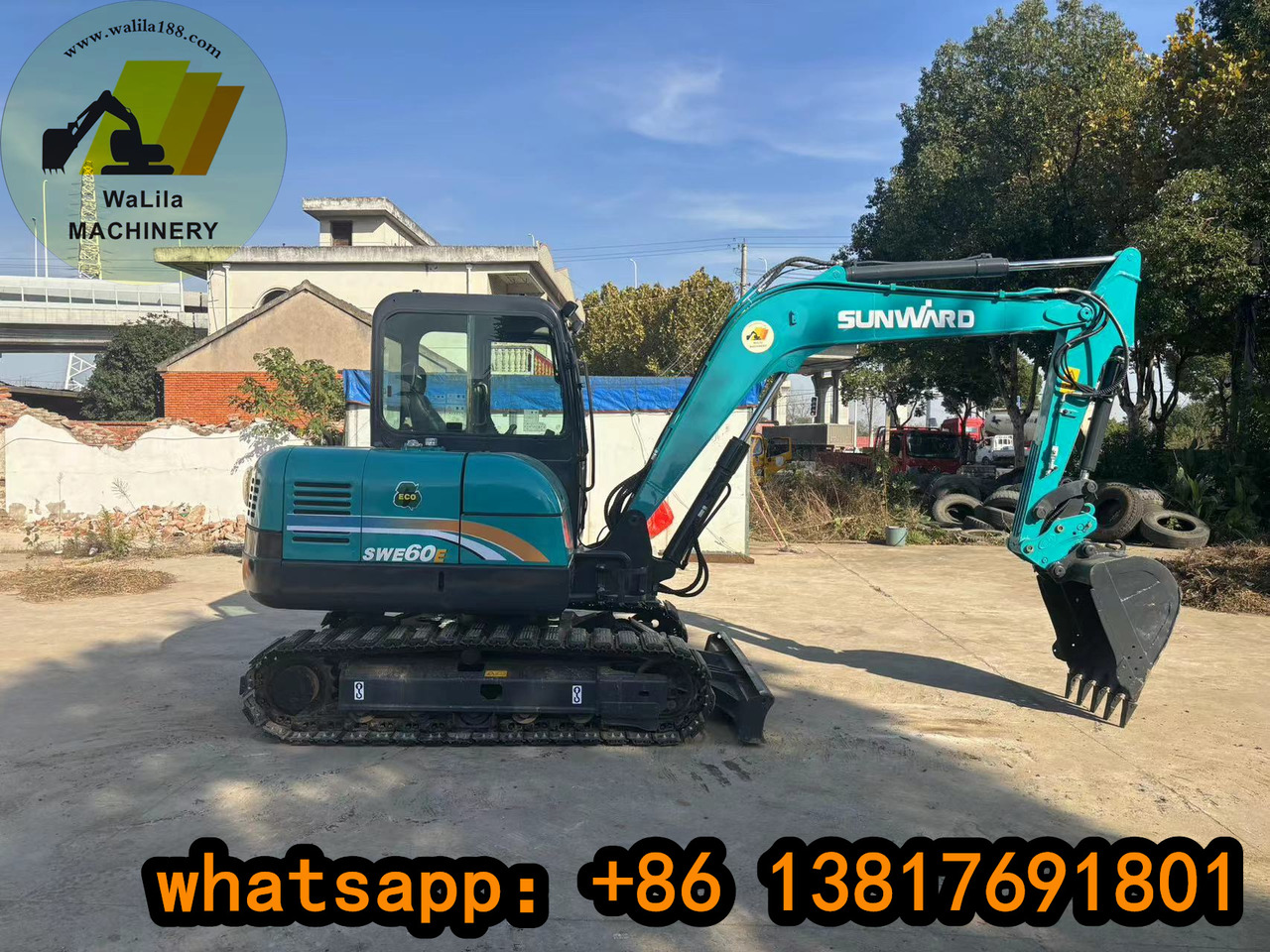 SUNWARD SWE60 SWE70 - حفار صغير: صورة 1 SUNWARD SWE60 SWE70 - حفار صغير: صورة 1