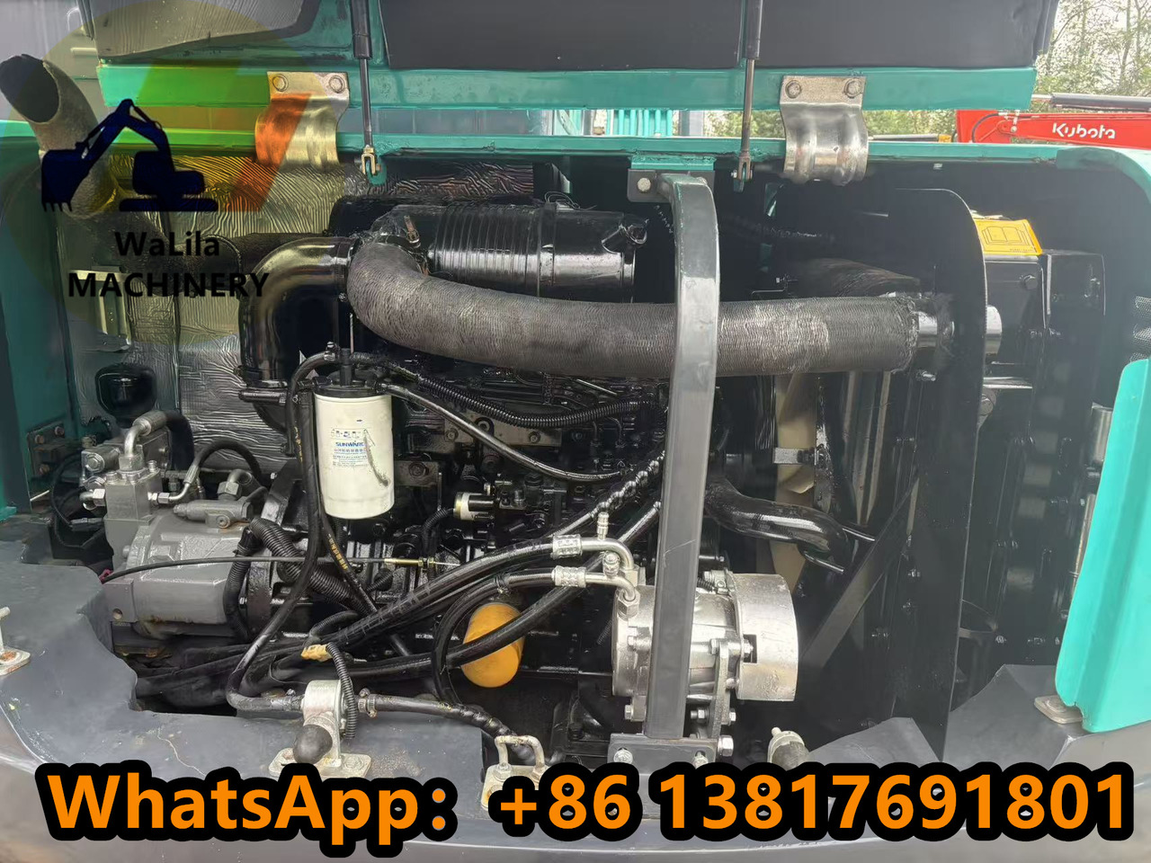 SUNWARD SWE80E9 - حفار صغير: صورة 4 SUNWARD SWE80E9 - حفار صغير: صورة 4