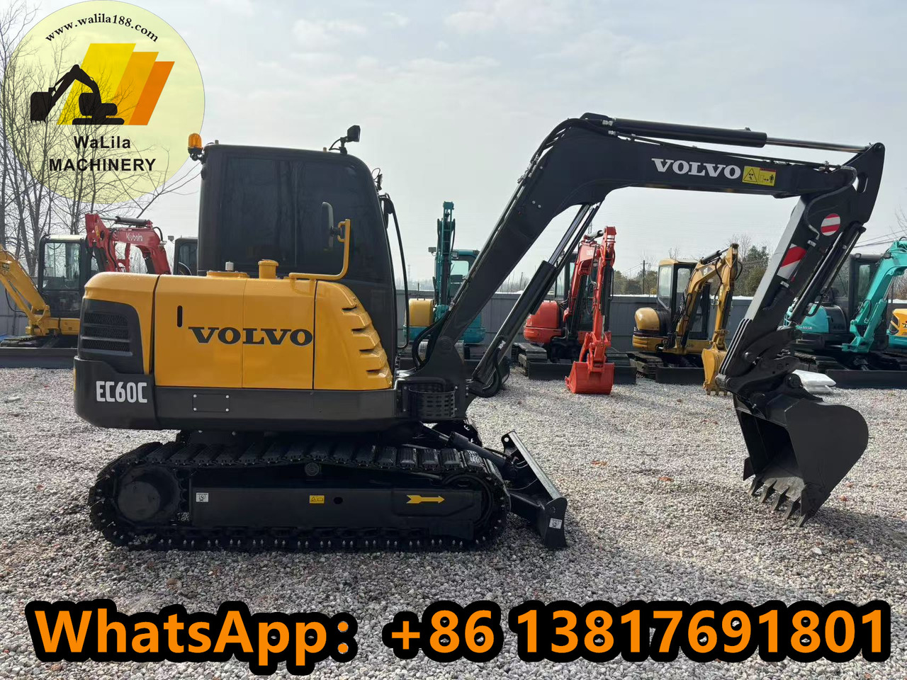 VOLVO EC60 - حفار صغير: صورة 1 VOLVO EC60 - حفار صغير: صورة 1