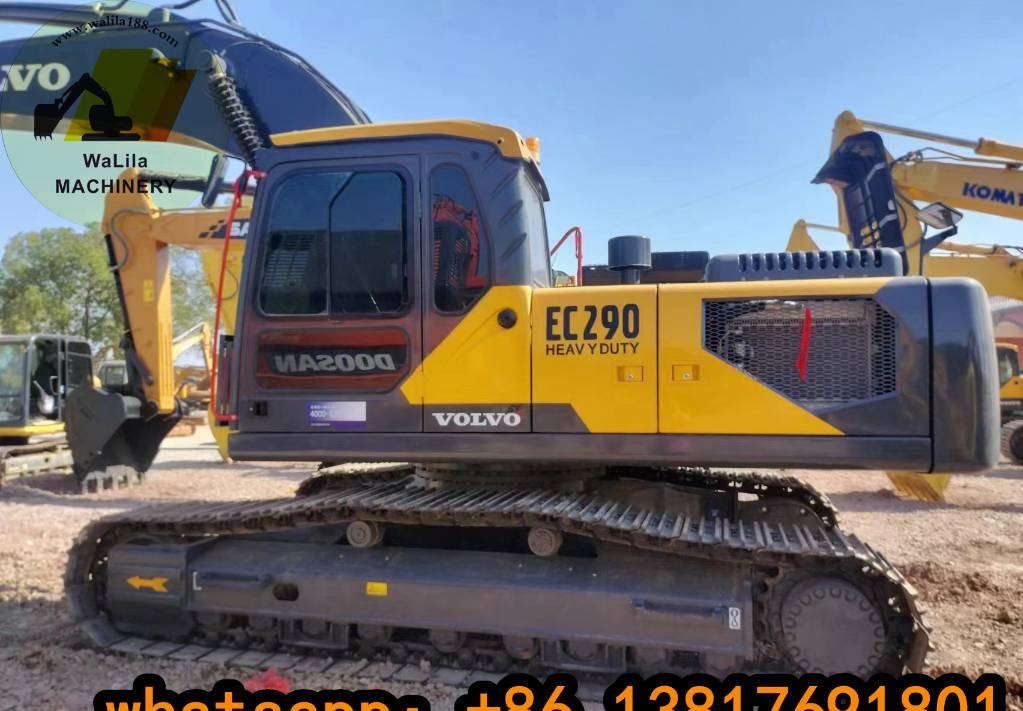 Volvo EC 290 Switzerland imports second-hand Volvo 290 excavator. - حفار زاحف: صورة 1 Volvo EC 290 Switzerland imports second-hand Volvo 290 excavator. - حفار زاحف: صورة 1