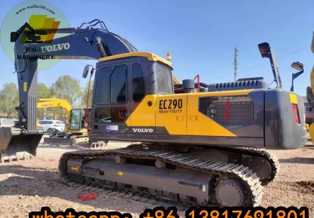 حفار زاحف Volvo EC 290 Switzerland imports second-hand Volvo 290 excavator.: صورة 9