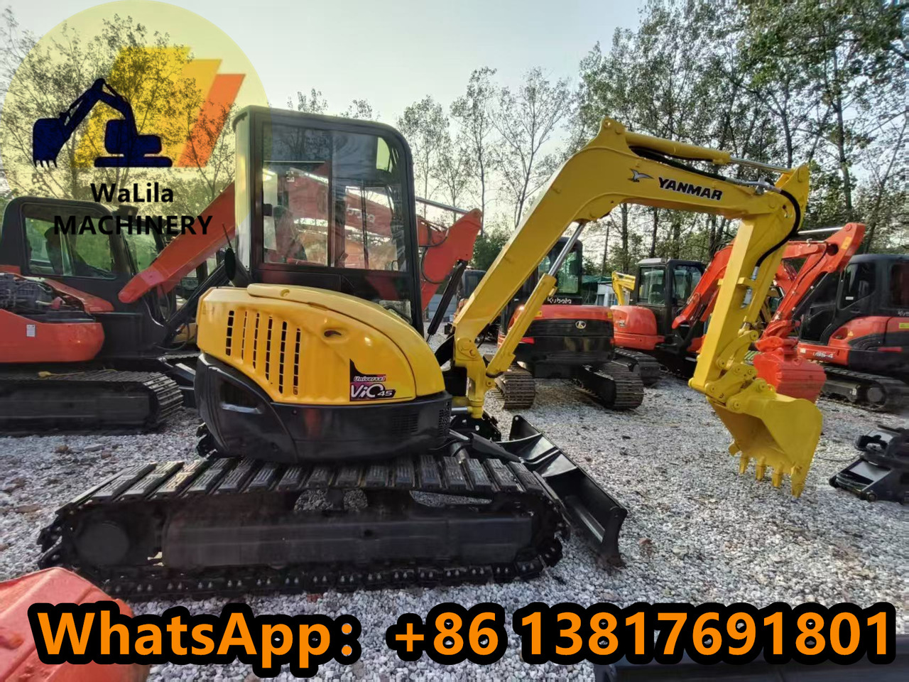 YANMAR VIO45 - حفار صغير: صورة 1 YANMAR VIO45 - حفار صغير: صورة 1
