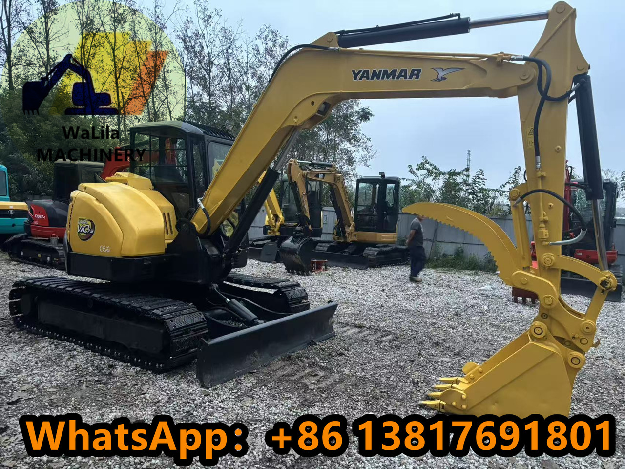 YANMAR VIO75 - حفار صغير: صورة 4 YANMAR VIO75 - حفار صغير: صورة 4