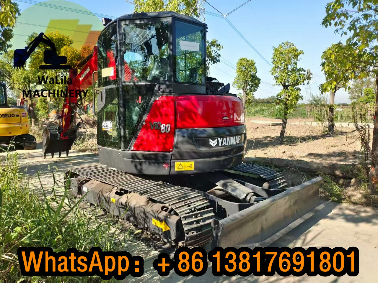 YANMAR VIO80 - حفار صغير: صورة 2 YANMAR VIO80 - حفار صغير: صورة 2
