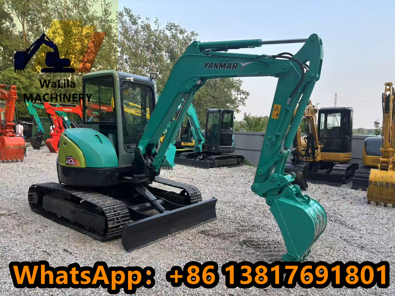 YANMAR vio40 - حفار صغير: صورة 3 YANMAR vio40 - حفار صغير: صورة 3